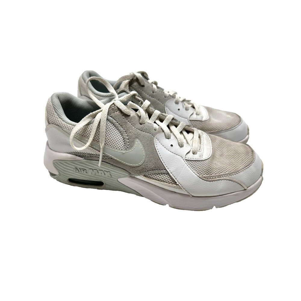 Nike Air Max Excee Sz 7Y (GS)‎ White/Aura/Metallic Silver Youth Shoes CD6894-111